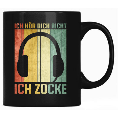 Ich hör dich nicht ich zocke Gamer Tasse mit Sprüchen
