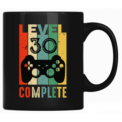 Level 30 Complete: Tasse mit Spruch für Gamer und Zocker